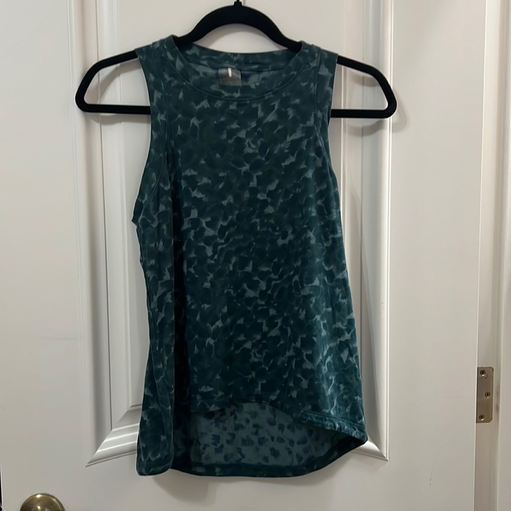 Green Calia work out top